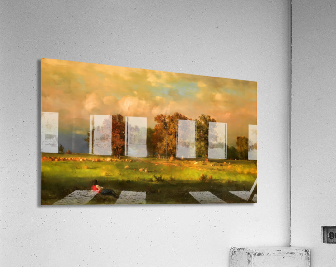 Durham Connecticut by George Inness Acrylic Print