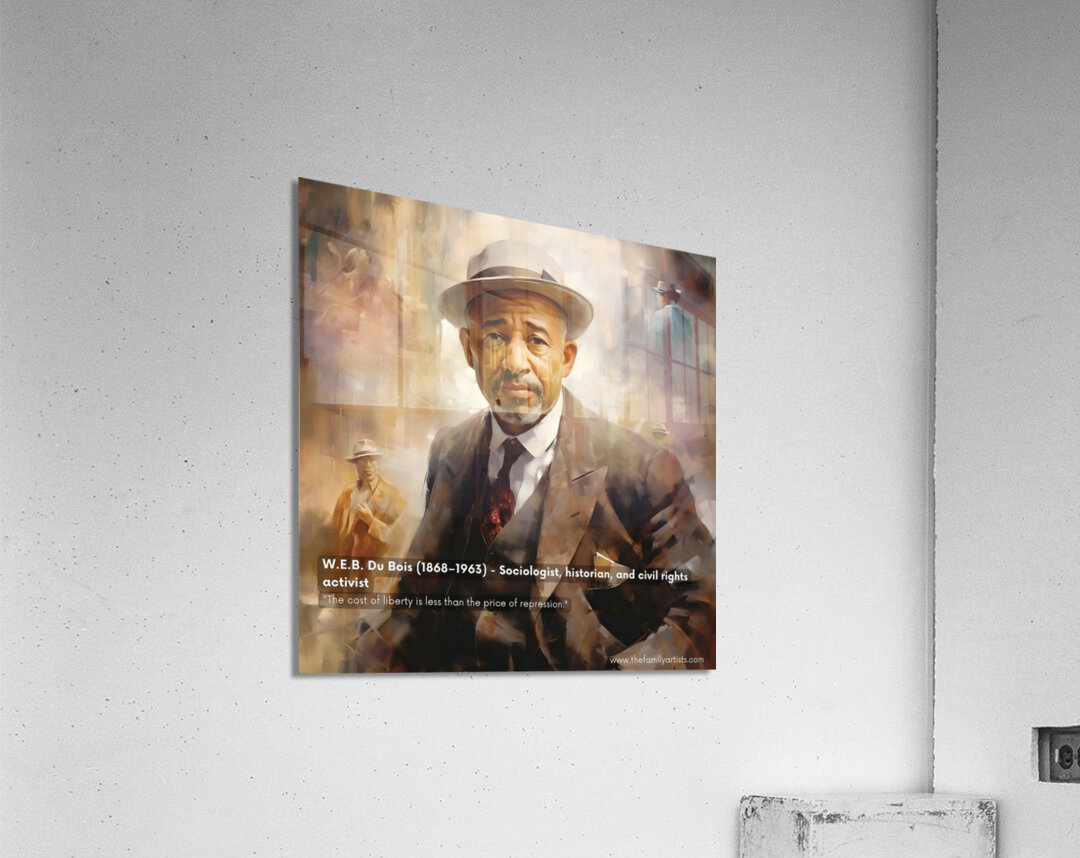 W.E.B. Du Bois Acrylic Print