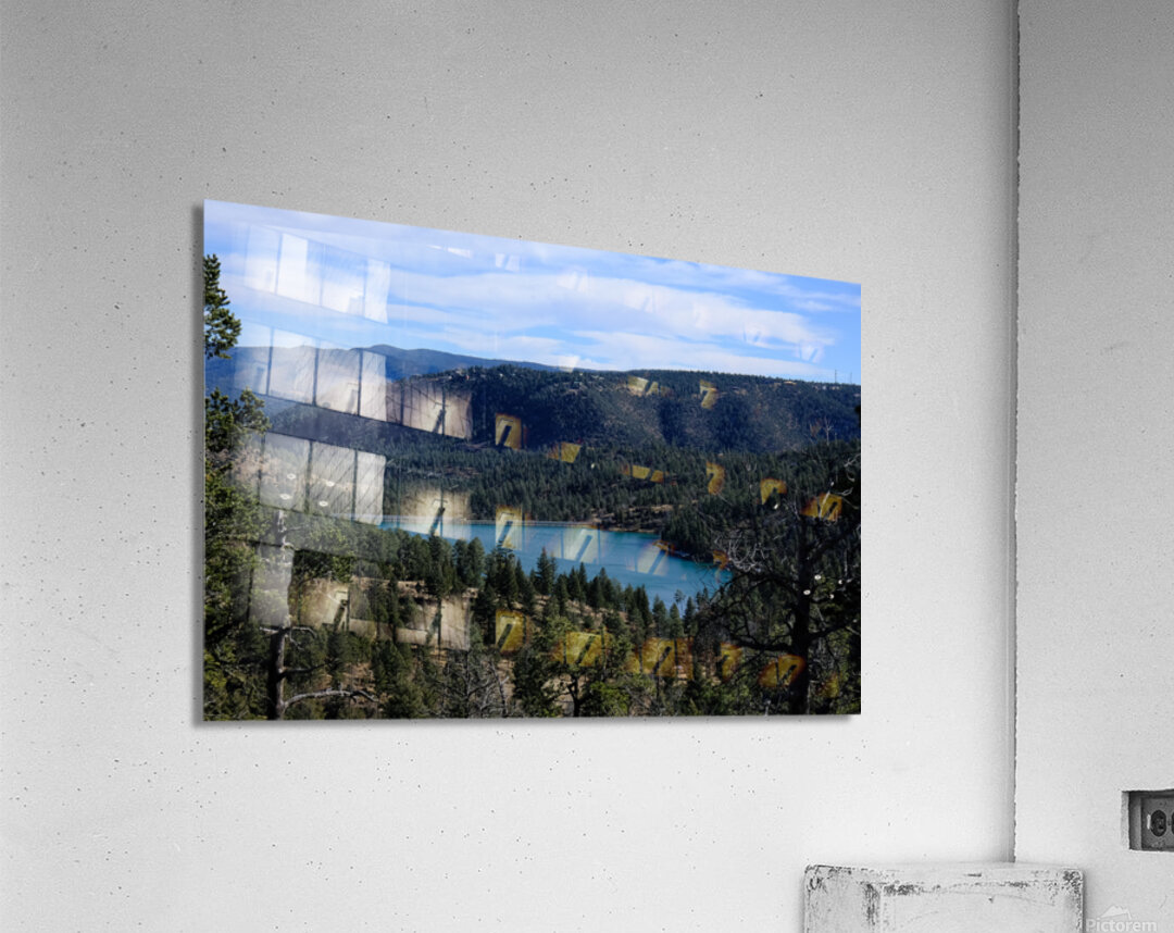 Grindstone Lake Dam in Ruidoso - NM Acrylic Print