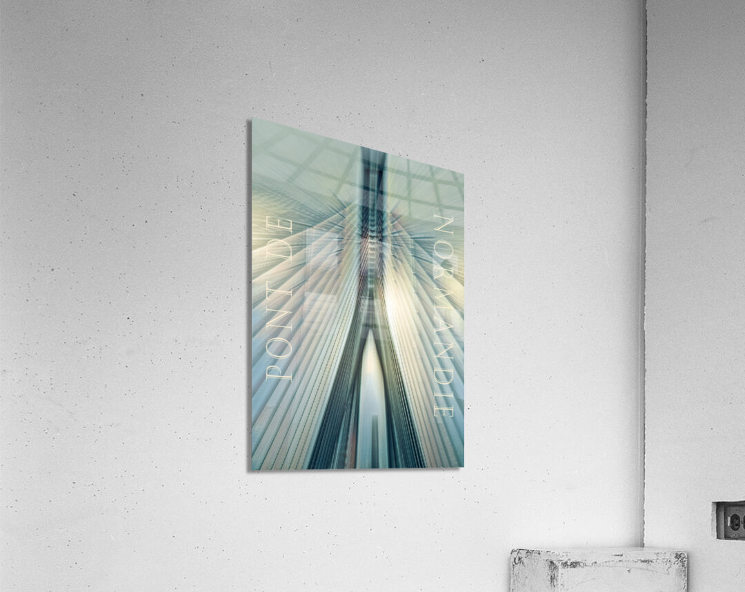 Pont de Normandie Acrylic Print