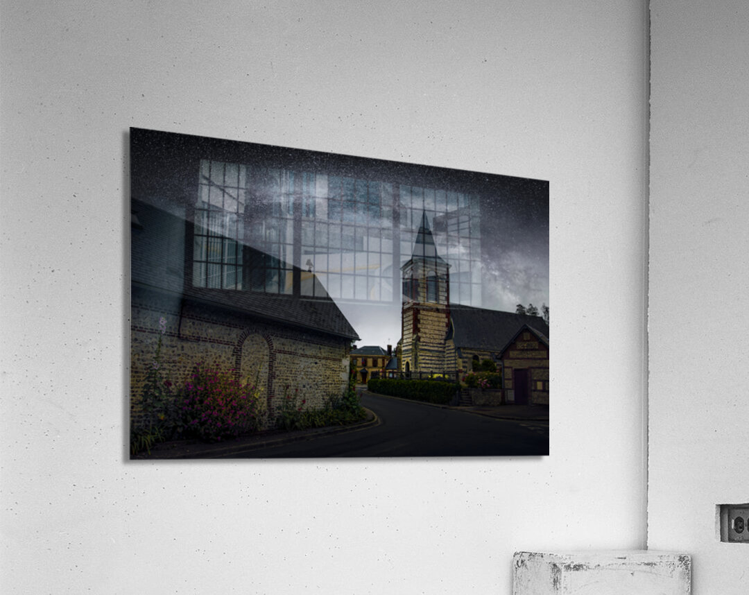 St. Martin  Church of Le Tilleul Acrylic Print