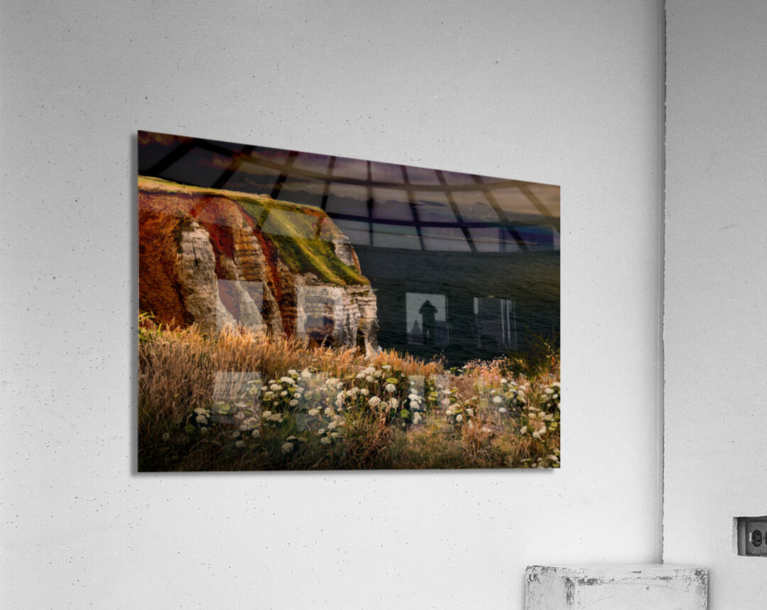 La Poterie Cap dAntifer Cliffs 2 Acrylic Print