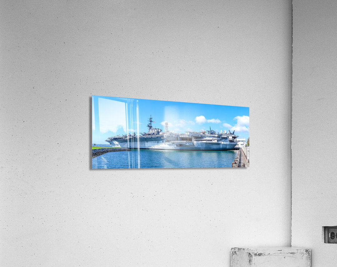 Legacy of Valor: Discover the Brilliance of USS Midway Acrylic Print