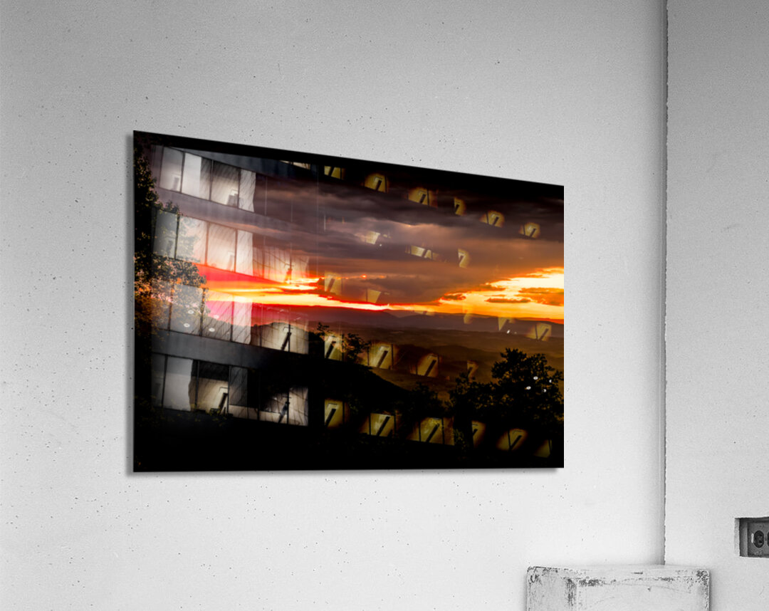 Virginia Mountain Overlook Acrylic Print