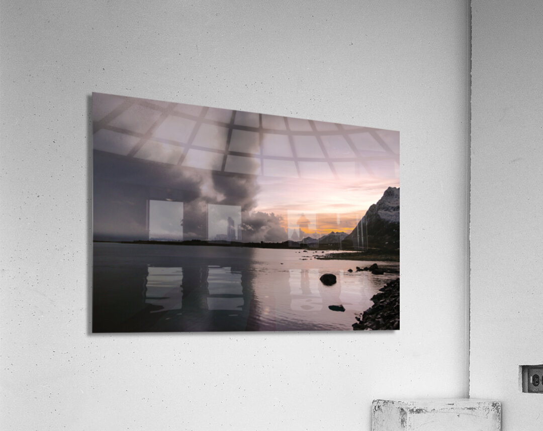 Sunsets in the Arctic Acrylic Print