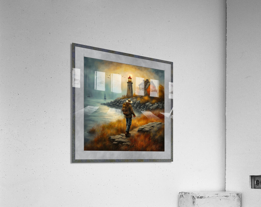 THE HIKER  Acrylic Print