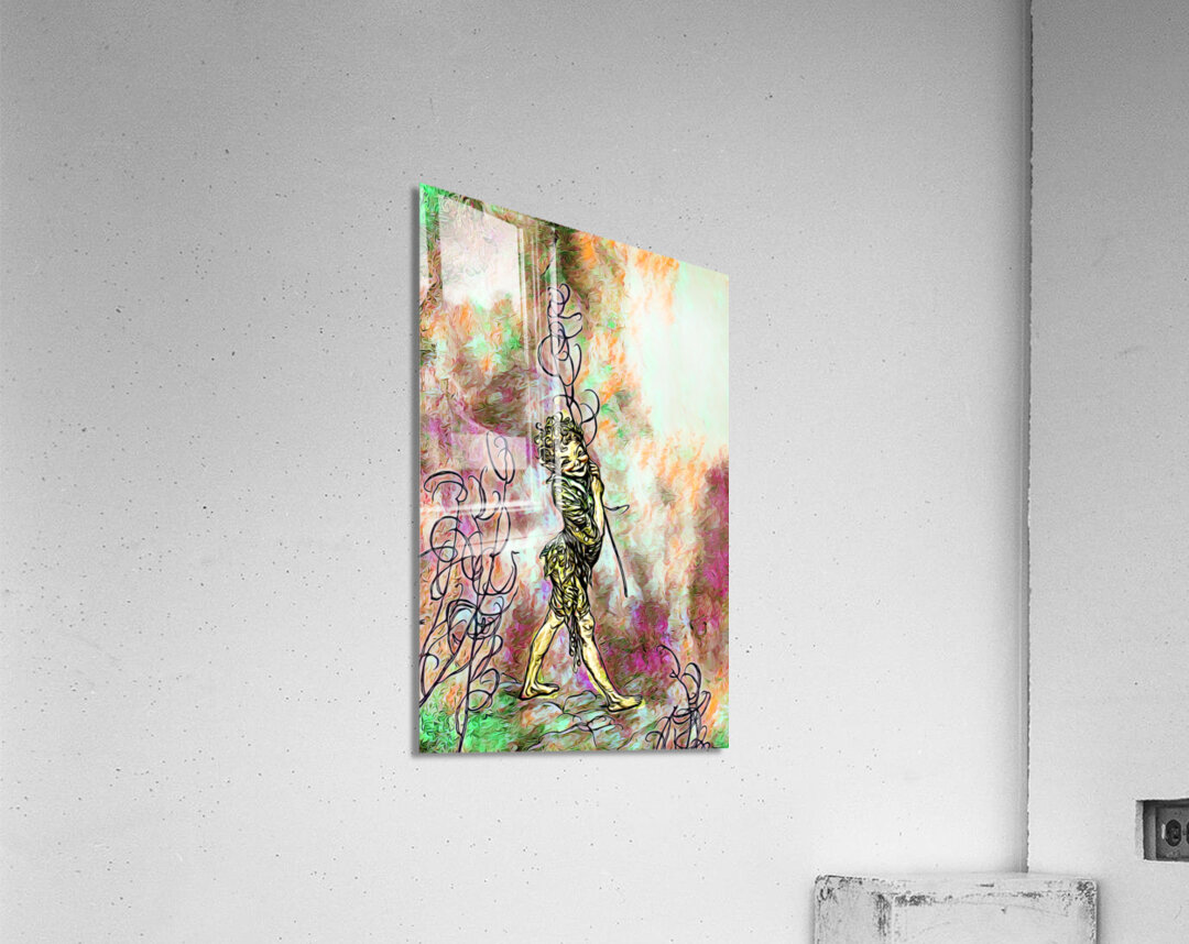 ArtXcl 079 vintage dig oil Acrylic Print