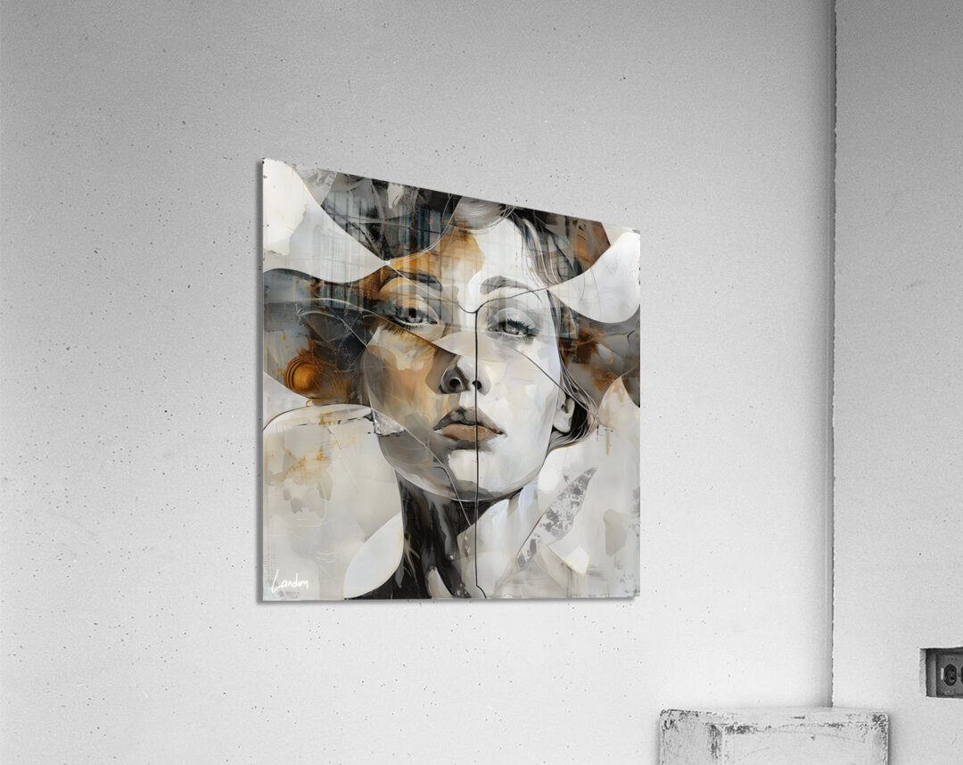 Shards of Serenity 1 Acrylic Print