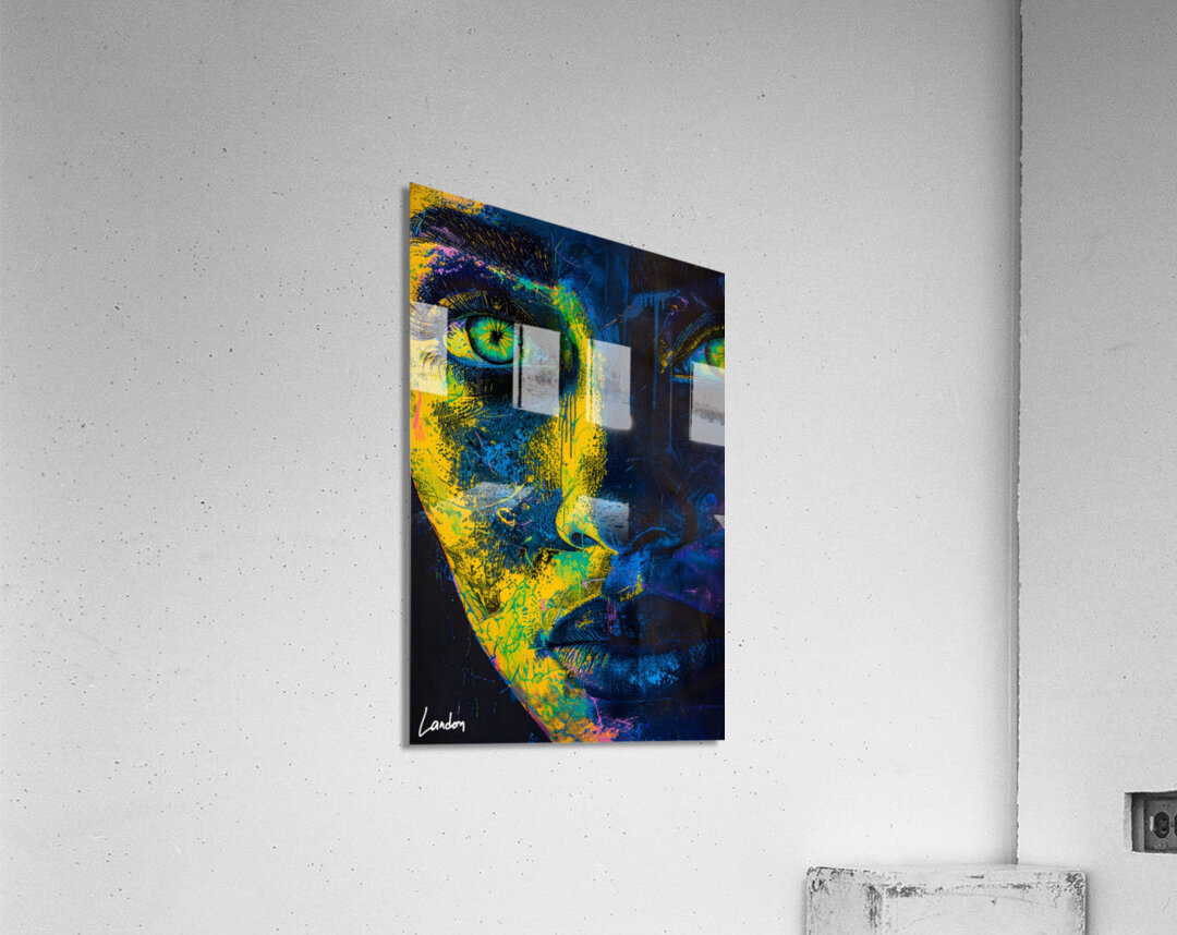 Neon Vibe Acrylic Print