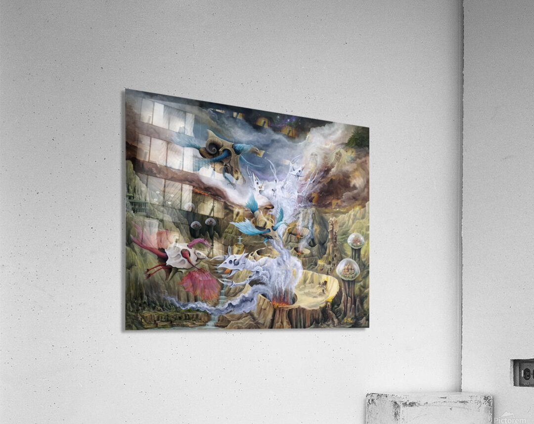 Oil Paintings for Luxury Interiors Gregory Pyra Piro Oil Painting ref 420350 Impression acrylique