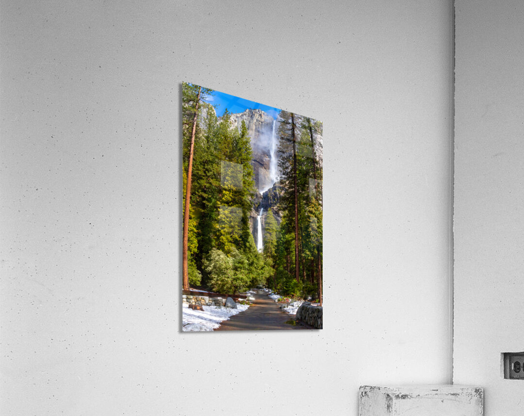 Yosemite Upper and Lower Waterfalls Acrylic Print