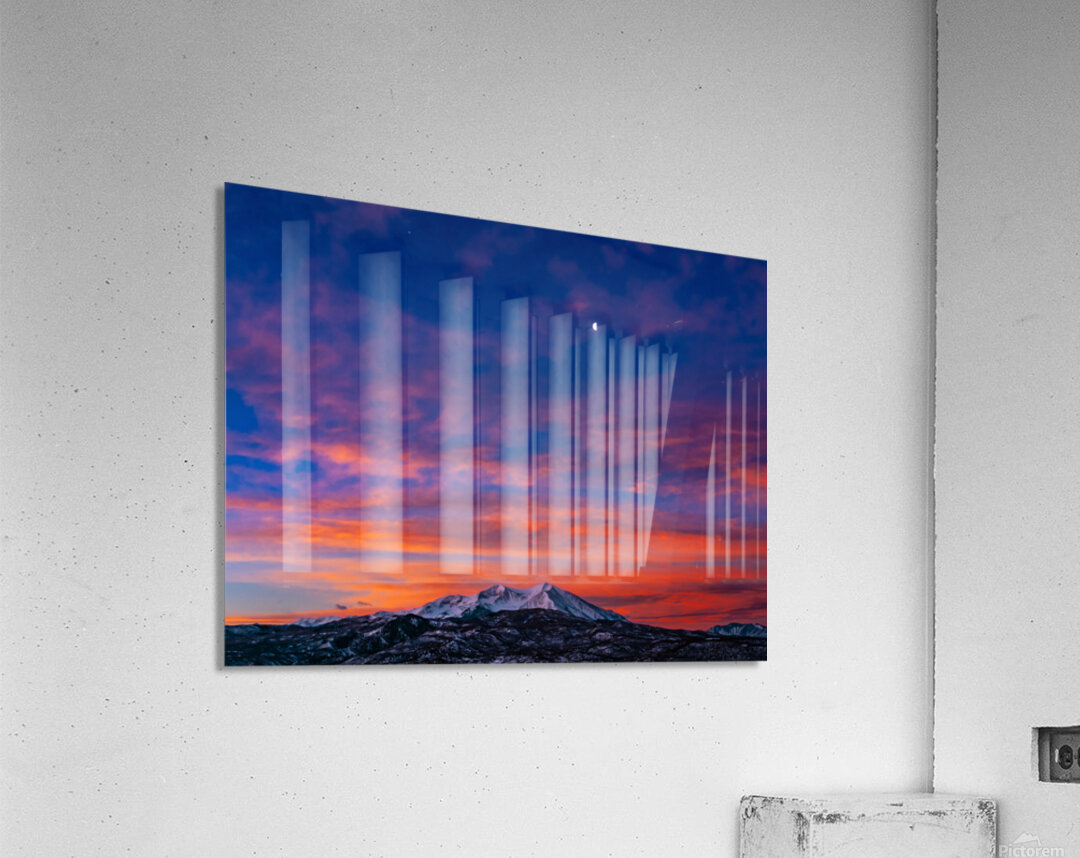 Mt. Sopris Sunsrise Acrylic Print