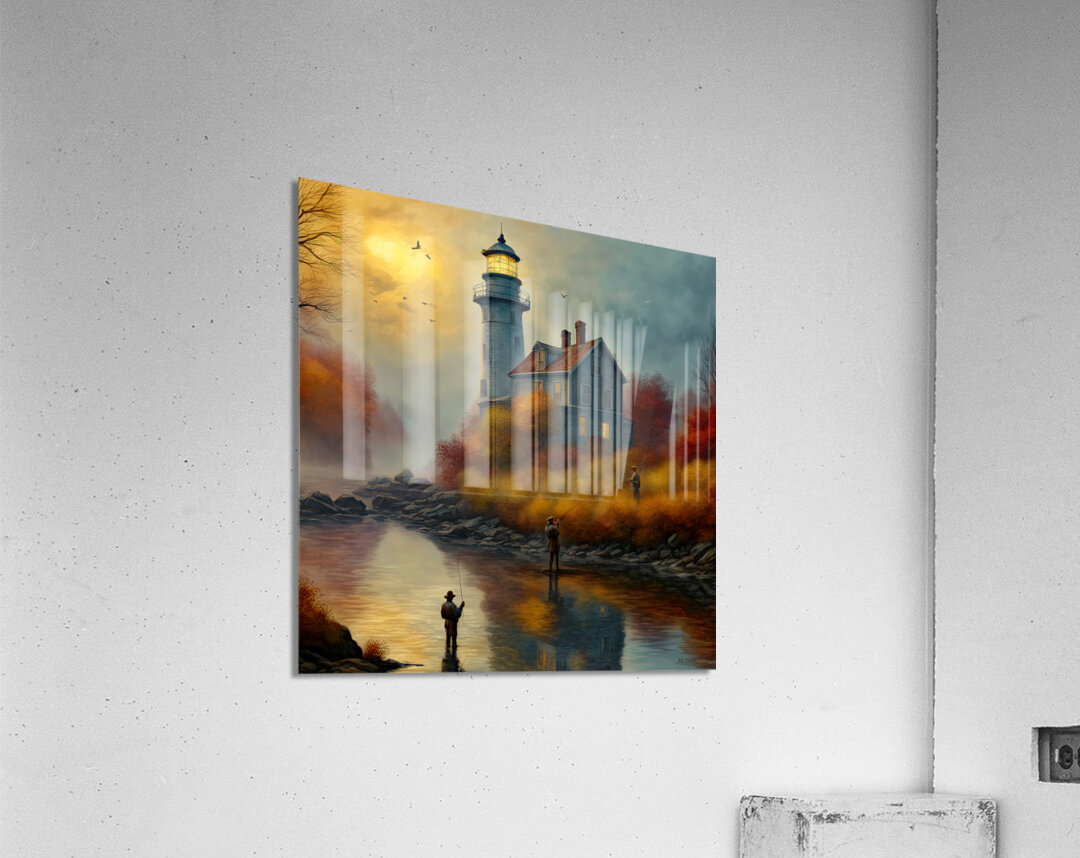 FISH CADDY Acrylic Print