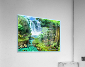 ART   water falls   baal shem tov 1 Acrylic Print