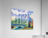 Castle Mountain Beauty Acrylic Print