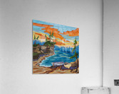 Evening Cove Acrylic Print