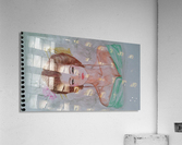 moderna geisha watercolor 2 Acrylic Print