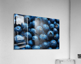 Blueberries Background Close-up Acrylic Print