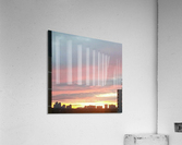 Sunset over the city Acrylic Print