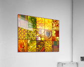 COLLAGE JAUNE  Acrylic Print