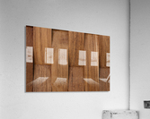 Brown Wood Surface Acrylic Print