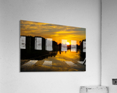 SUNSET BY THE WATER Acrylic Print