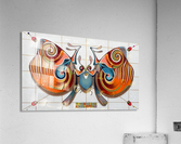 The moth that thought to be a butterfly  Acrylic Print