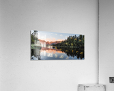 Mirror Island sunset Acrylic Print