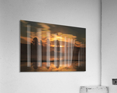 Northern Lights in Yellowstone Acrylic Print