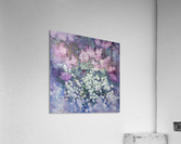 White bush in lilac Acrylic Print