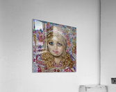 Yumi Sugai. An angel of Christmas of the Christmas cake. Acrylic Print