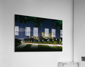 City view through the branches Acrylic Print