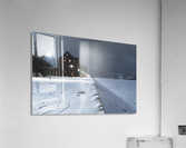 Forzen canal in Copenhagen Acrylic Print