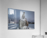 Frozen statue of The Little Mermaid Acrylic Print