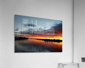 Amazing dramatic sky at evening Acrylic Print