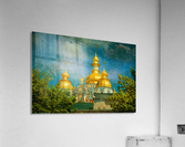 Golden Domes in Ukraine Acrylic Print