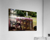 Rusty Old Tractor  Acrylic Print
