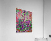 Arte 139 Flowers oil pastel style Acrylic Print