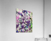 Arte 141 Flowers oil paint style Acrylic Print