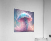 Pastel Explosion: A Freeze-Frame Masterpiece Acrylic Print