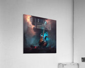  GUITAR in the smoke  Acrylic Print