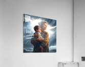 Mother   the bulwark from the storm Acrylic Print