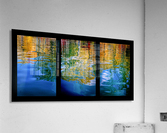 Gaias Reflection Triptych  Acrylic Print