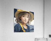 Cute baby girl Acrylic Print