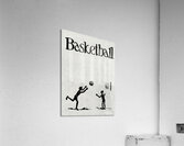 Vintage 1920s Basketball Art Acrylic Print