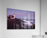 Maine Portland Cape Elizabeth Lighthouse Sunset 3 Acrylic Print