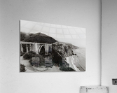 Bixby Bridge B&W Acrylic Print