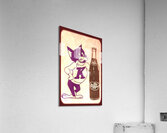 1970s kansas state wildcat dr pepper ad Acrylic Print