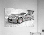 2015 Red #69 Chevrolet Corvette ZO6 X190 6 Acrylic Print