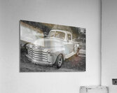 1948 Green Chevy 3100 Pick up Truck X 3 Acrylic Print